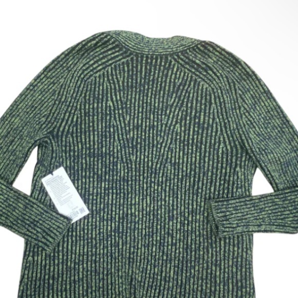 LULULEMON Cardigan Green Black NWT Sz 4 NWT - Picture 3 of 5